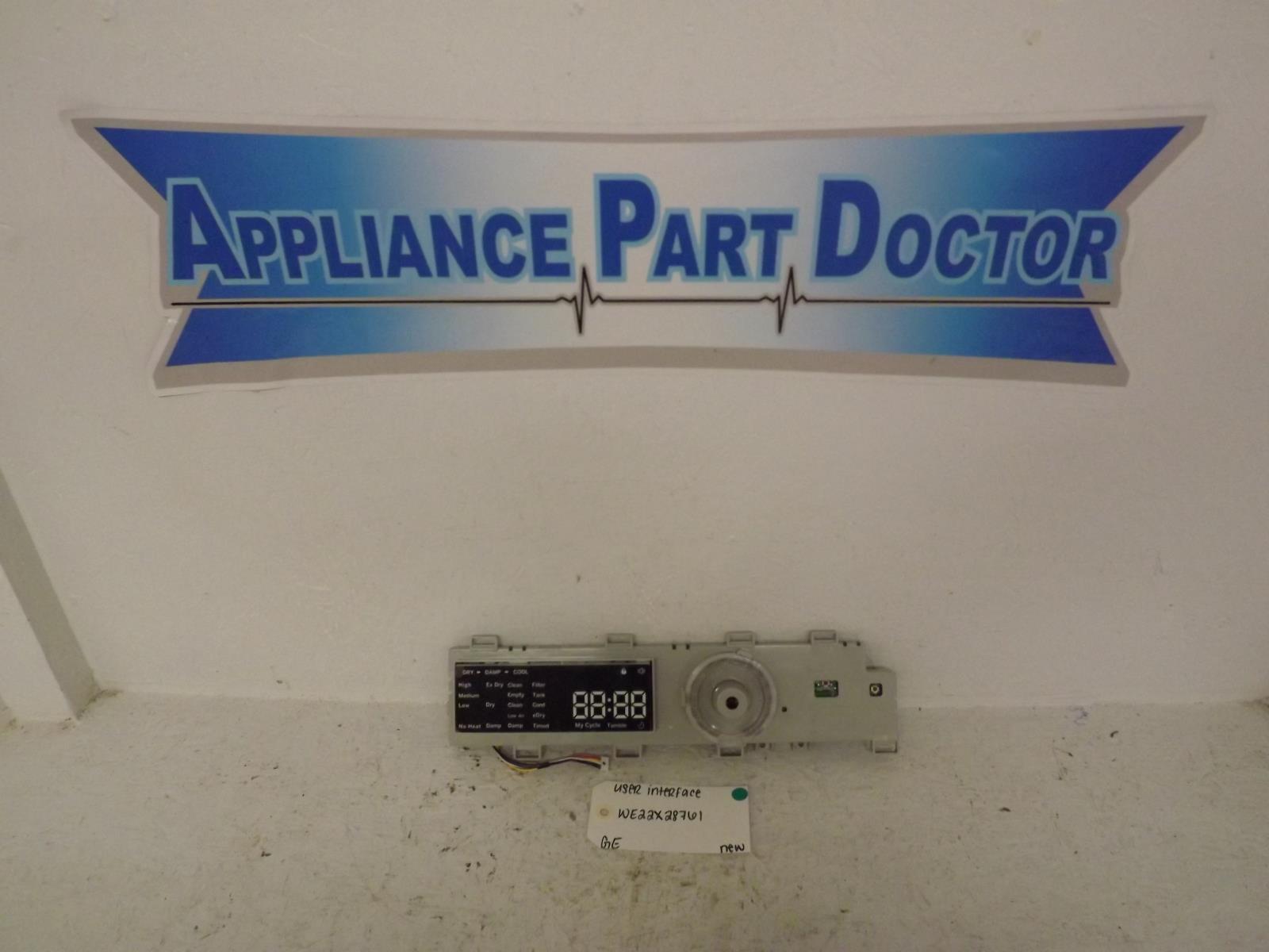 GE Dryer WE22X28761 User Interface New GE Dryer WE22X28761 User Interface New